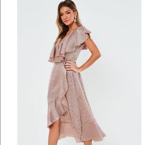 Pink Satin Dor Dress